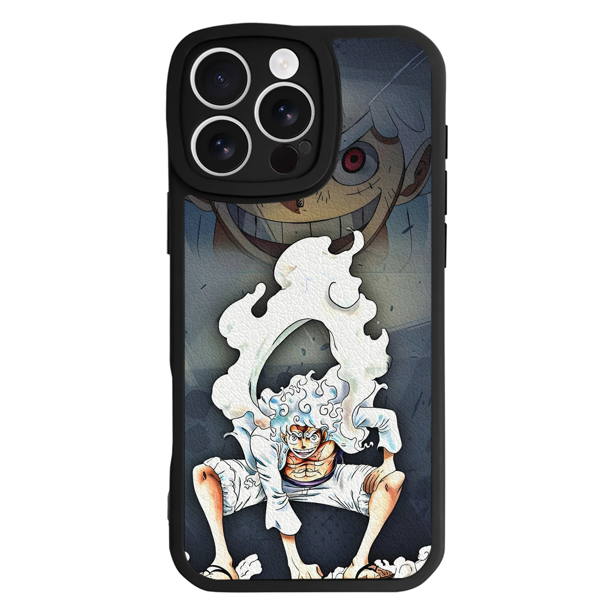 （画像用） ワンピース ONE PIECE 【iPhone 16シリーズ対応】シリコンスマホケース（レザー調） 材質：シリコン